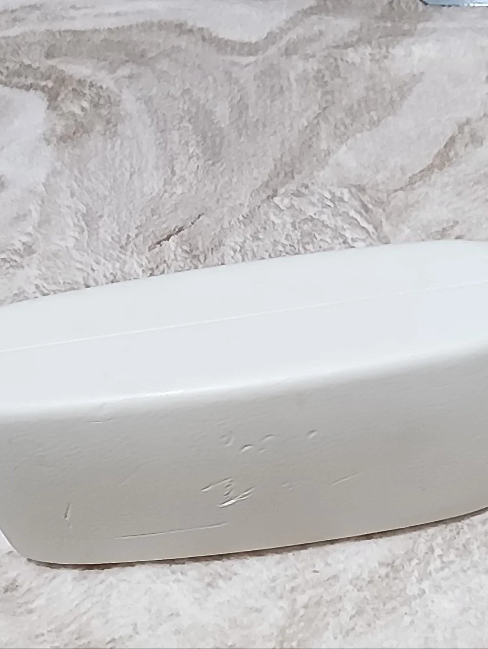 Versace Vintage 80s White and Gold Sunglasses Case